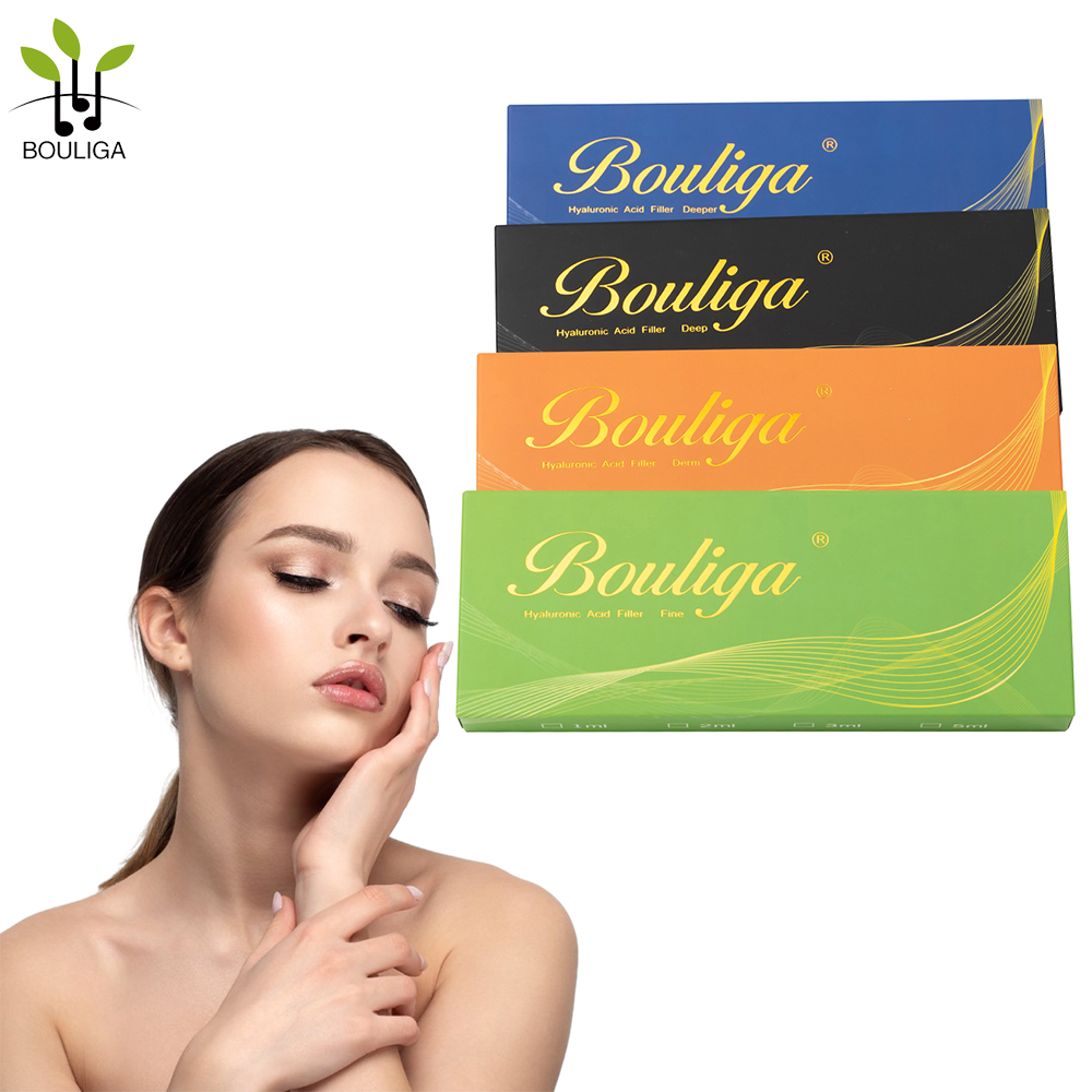 Bouliga Dermal filler 2ml utilisation pour les lèvres et les rides