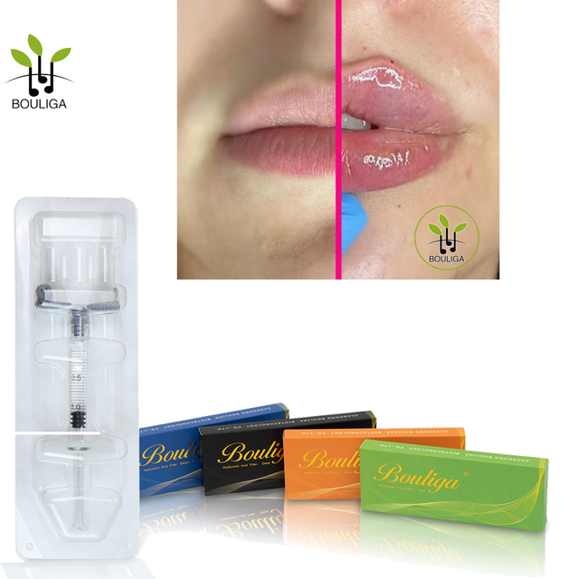 Bouliga Lip Plumper 1 ml 2 ml 5 ml de comblement cutané