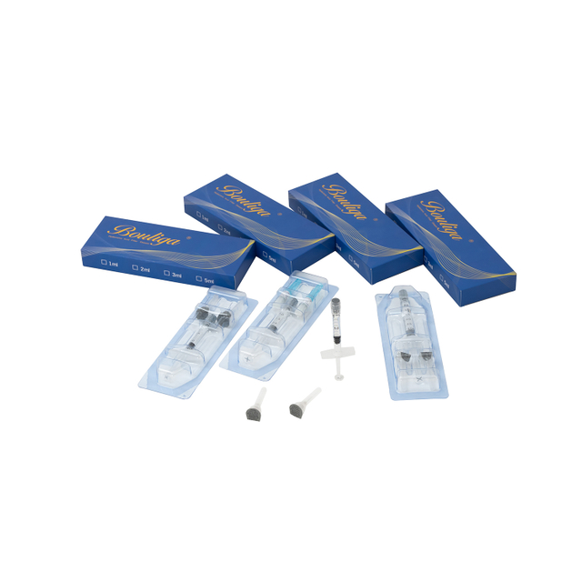 Produit de comblement cutané anti-rides Bouliga à l'acide hyaluronique (1 ml, 2 ml, 5 ml, 10 ml)