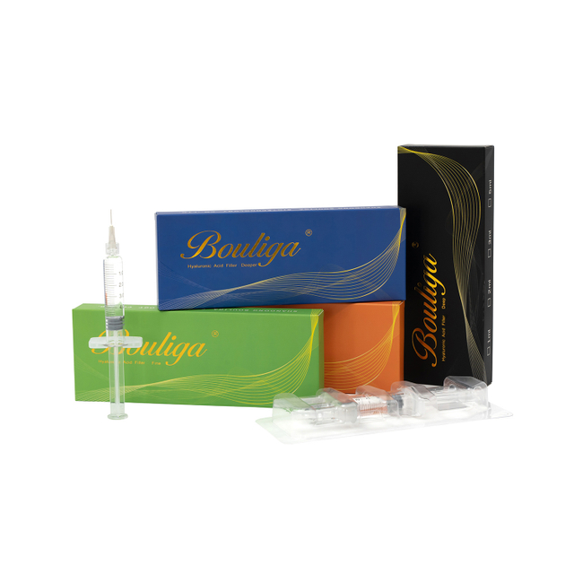 Remplisseur cutané d'acide hyaluronique de la meilleure qualité de Bouliga 1ml 2ml 5ml 10ml