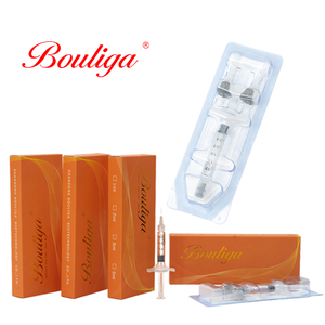 Remplisseurs injectables de lèvre d'injection de gel d'hyaluronate de sodium 2ml