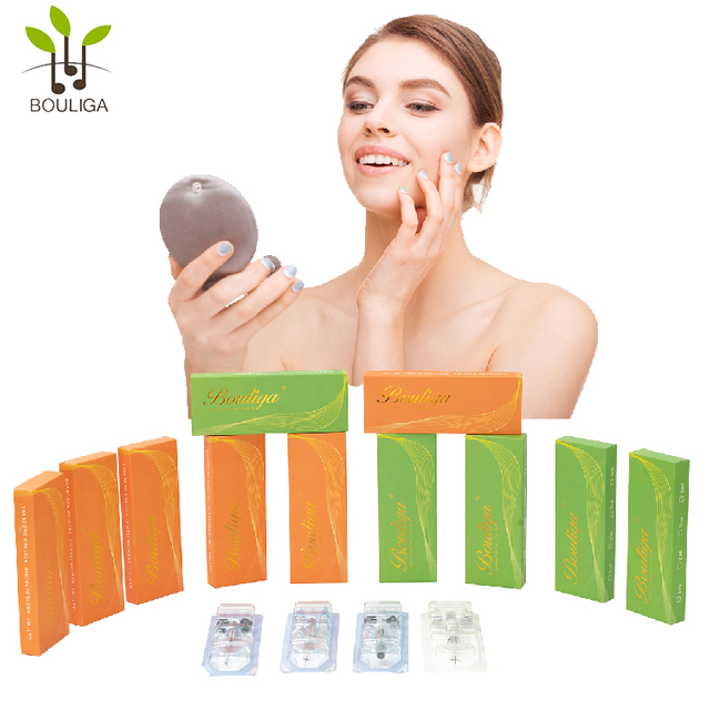 Produit de comblement cutané professionnel Bouliga à utiliser pour votre visage 