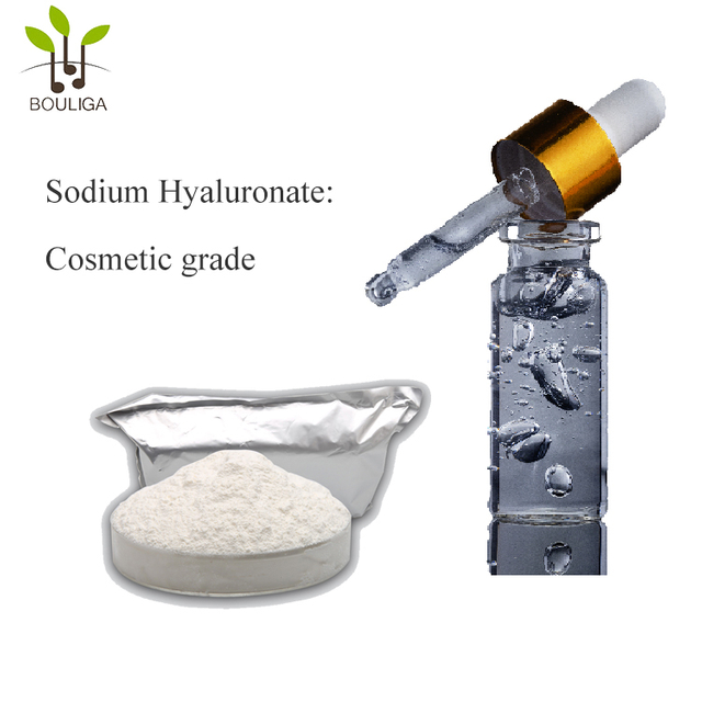 Poudre de hyalutonate de sodium Bouliga 2000da de qualité cosmétique