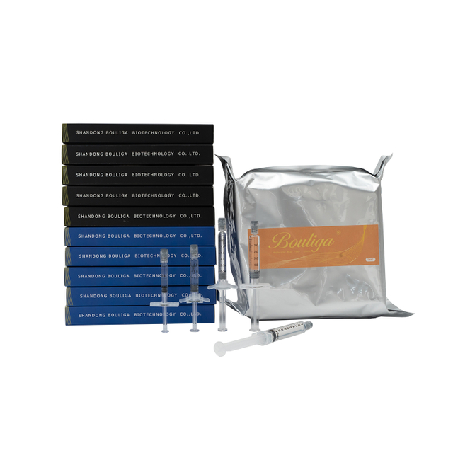 Remplisseur cosmétique injectable de Bouliga 1ml 2ml 5ml 10ml Injection cutanée de remplisseur 